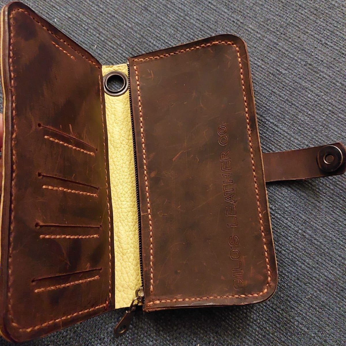 Handmade Leather Wallet (size 3)