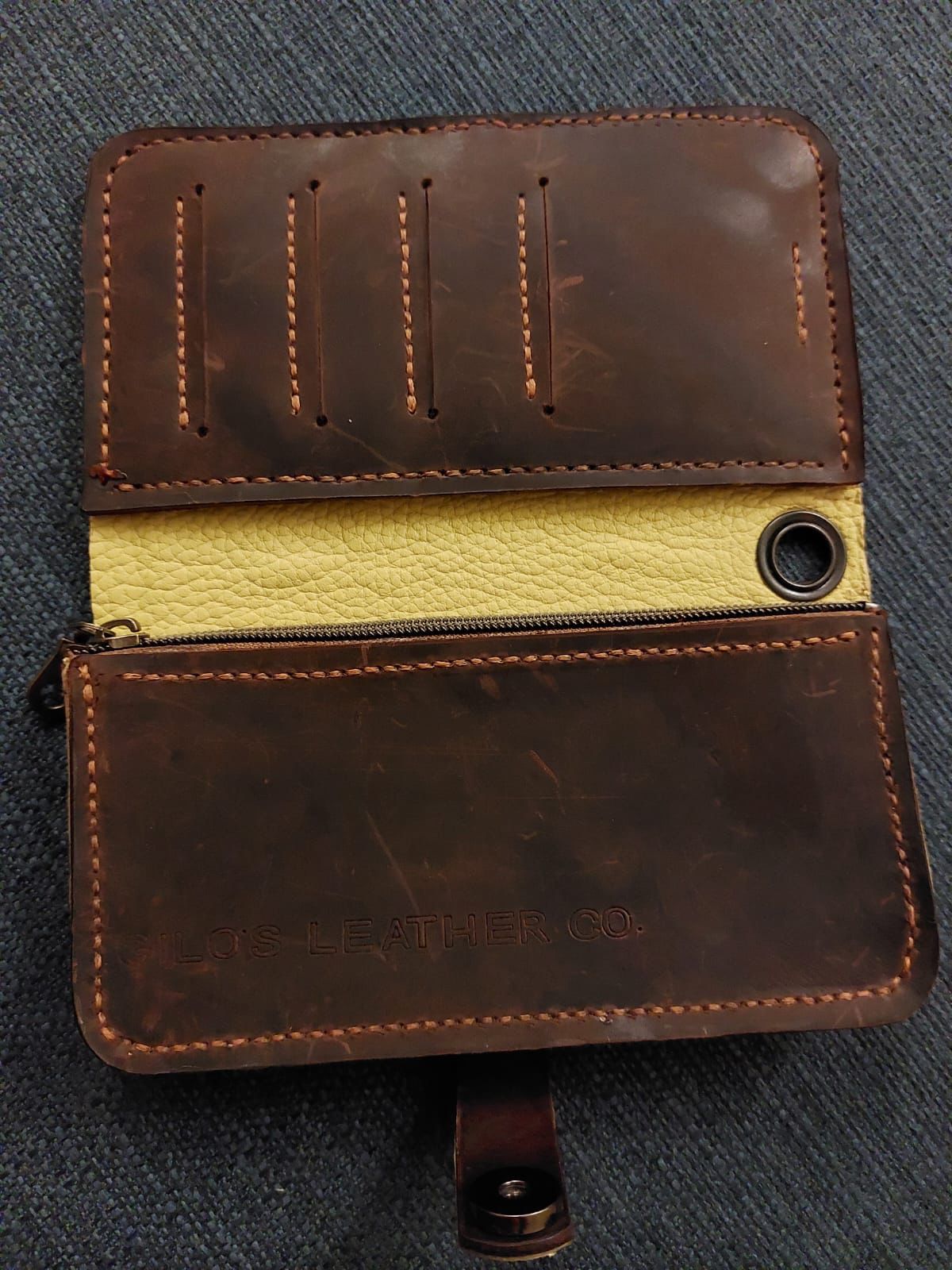 Handmade Leather Wallet (size 3)