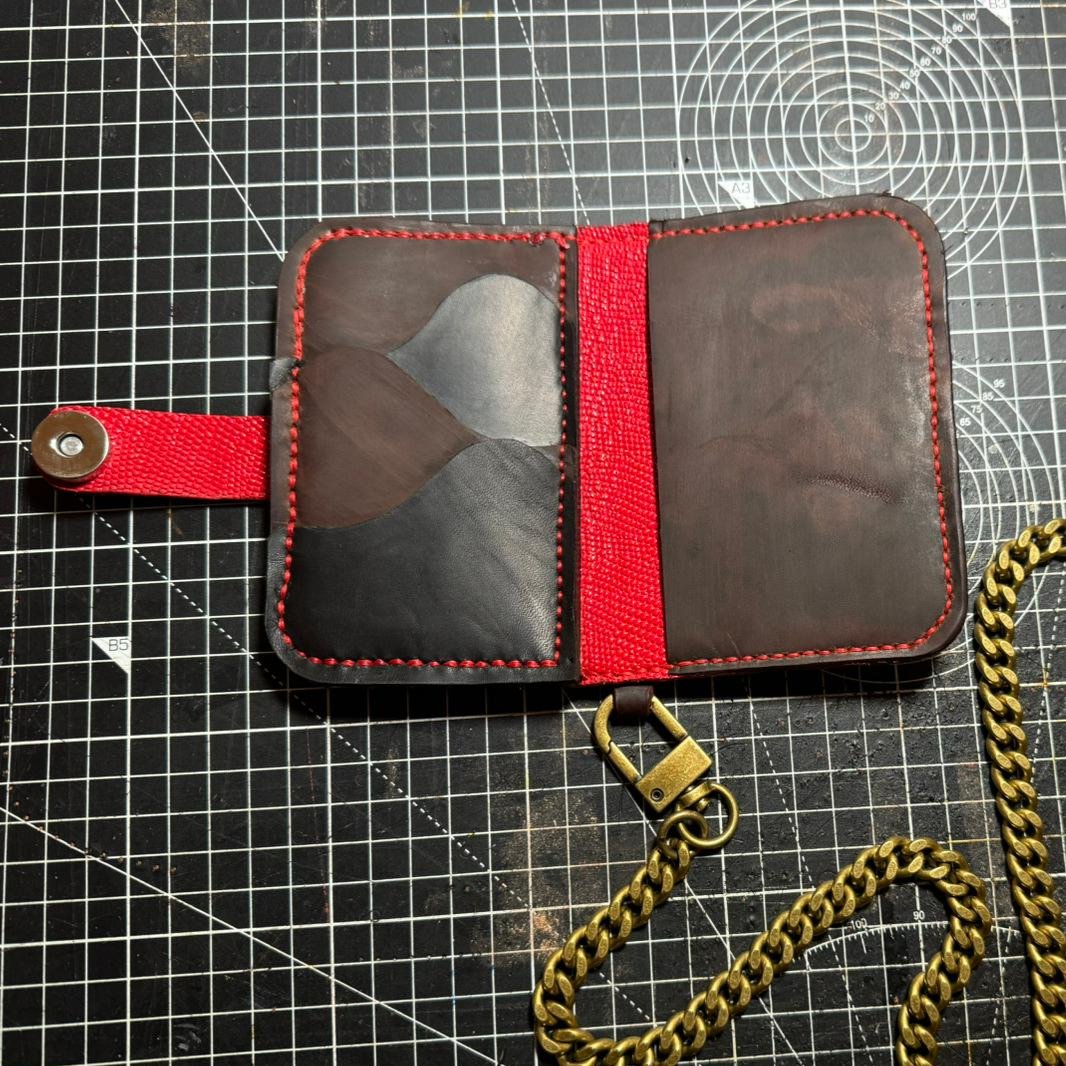 Handmade Leather Wallet (size 2)